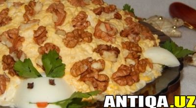 Toshbaqa salatini tayyorlash sirlari