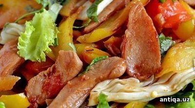 Issiqqina salat - qishda immunitetingizni oshiring!