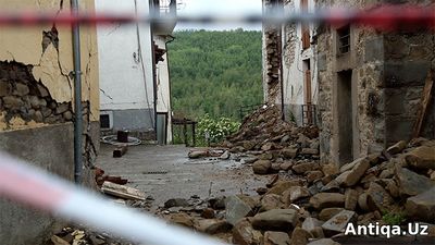 Markaziy italiyada zilzila ro'y berdi